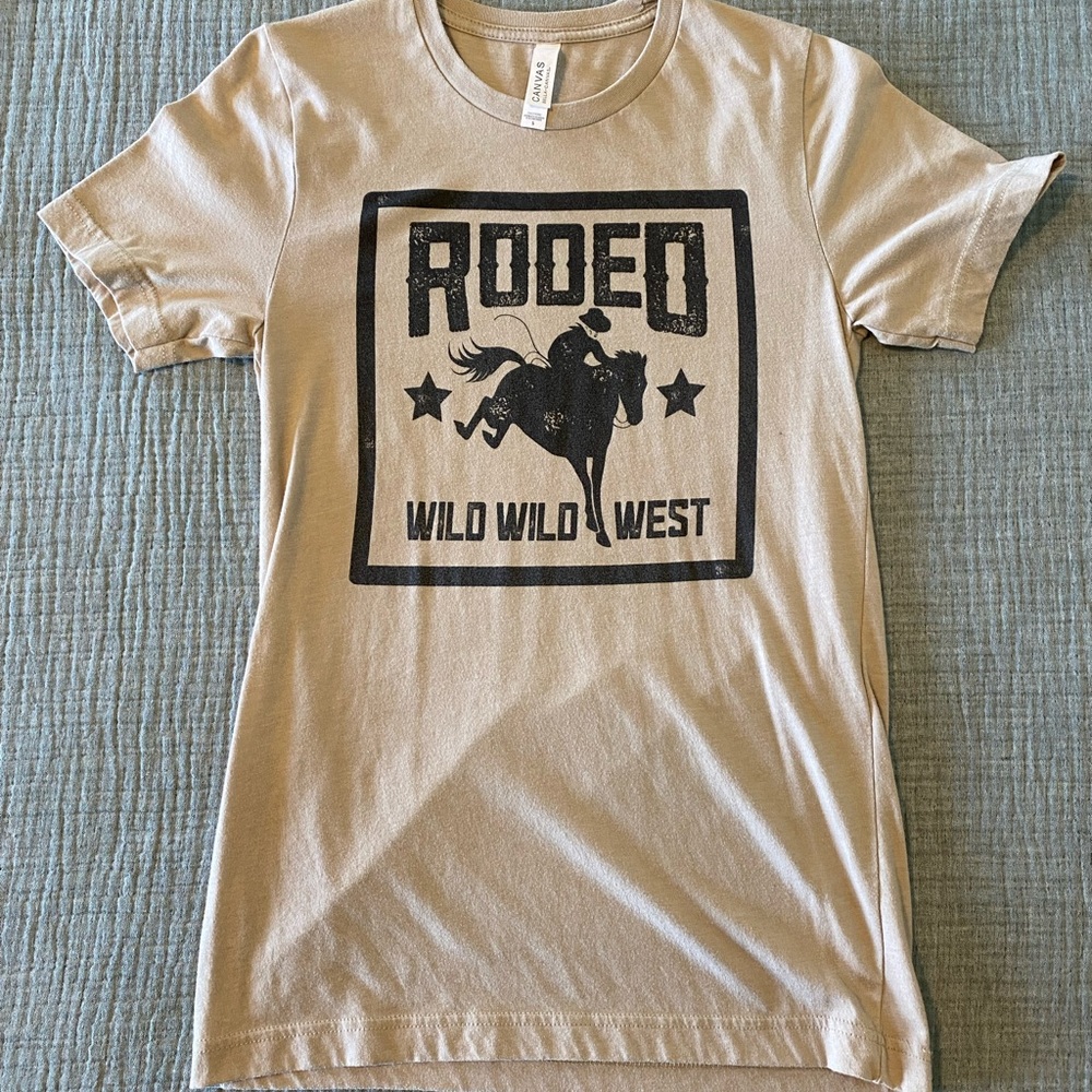 Tan Rodeo Graphic T-Shirt